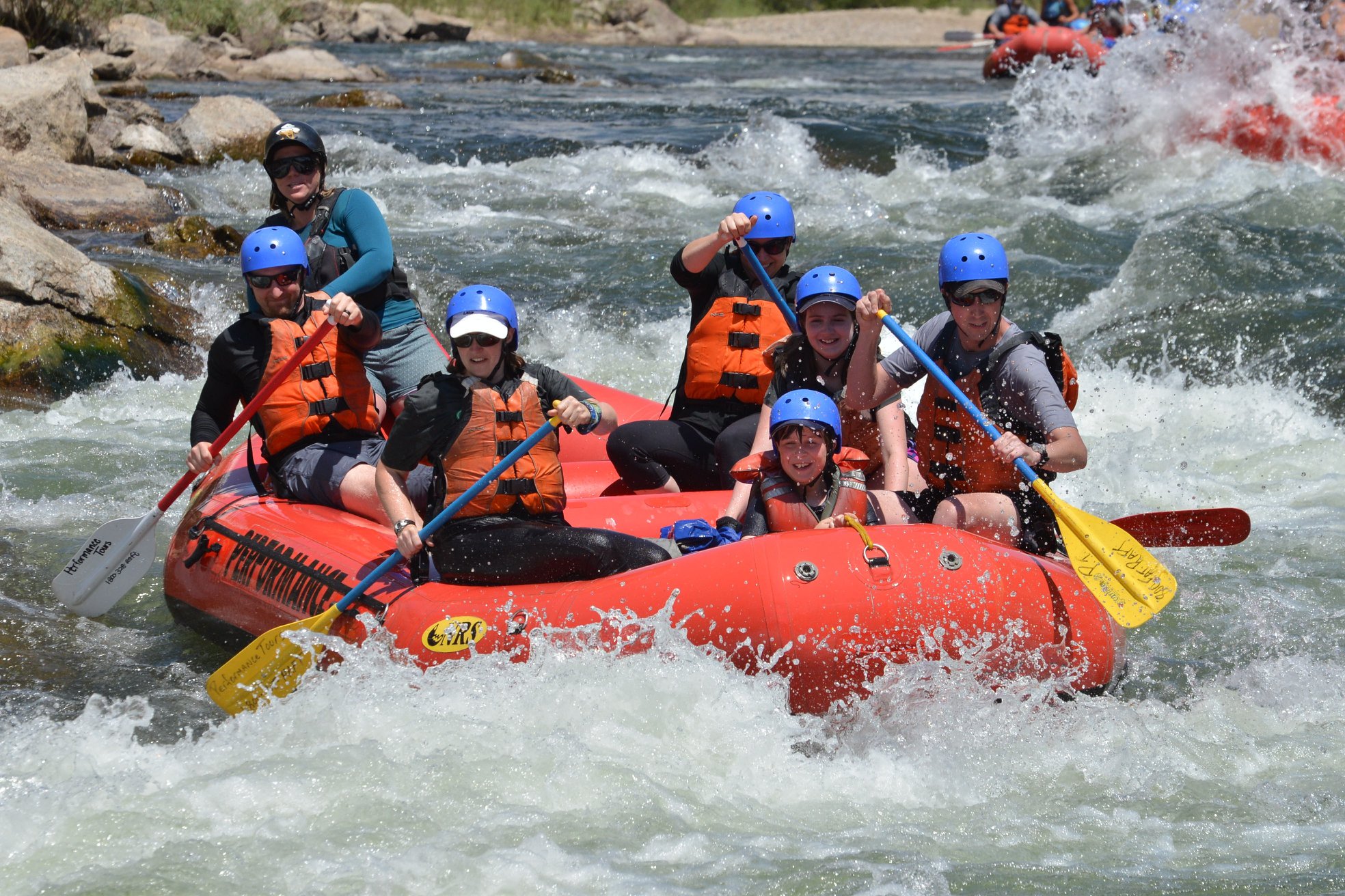 Whitewater rafting, Buena Vista Colorado · July 8, 2018